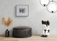 Disco Atlas (Disco Ball, Black & White, Atlas, Male Figure, Shiny, Gym, Workout)