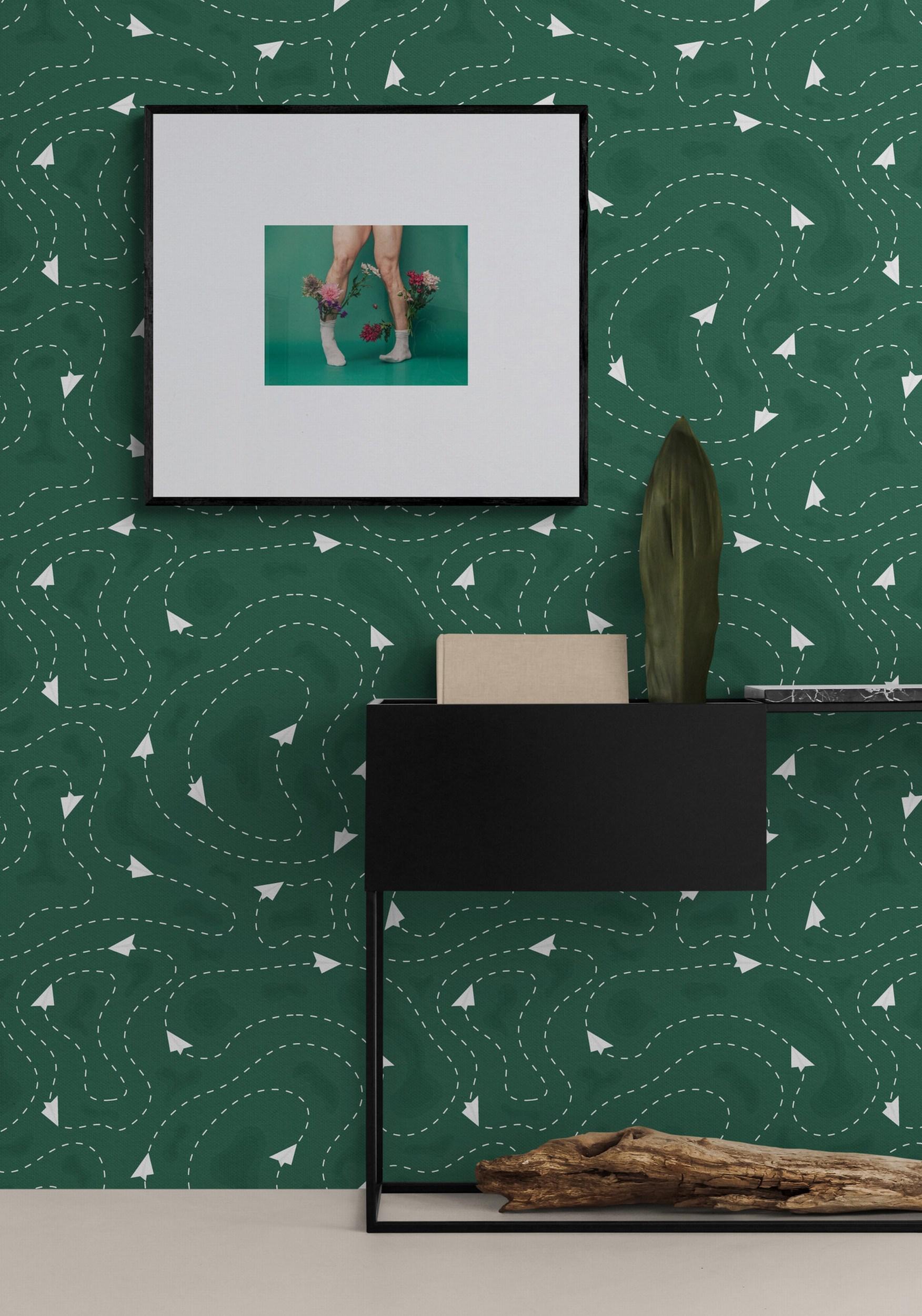 Pieds avec fleurs deux (drôle, fantaisiste, vibrant, sarcelle, 38% DE RÉDUCTION - TEMPS LIMITÉ) - Contemporain Photograph par David Pugh