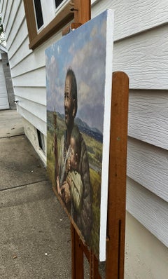 Breeze, Oil Painting