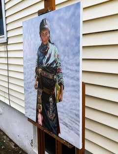 Printemps précoce, peinture à l'huile