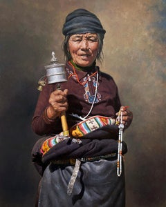 Pray, Oil Painting