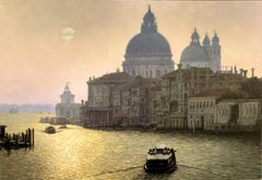 Der Morgen in Venedig, Ölgemälde