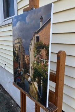 Venice After the Rain, Oil Painting