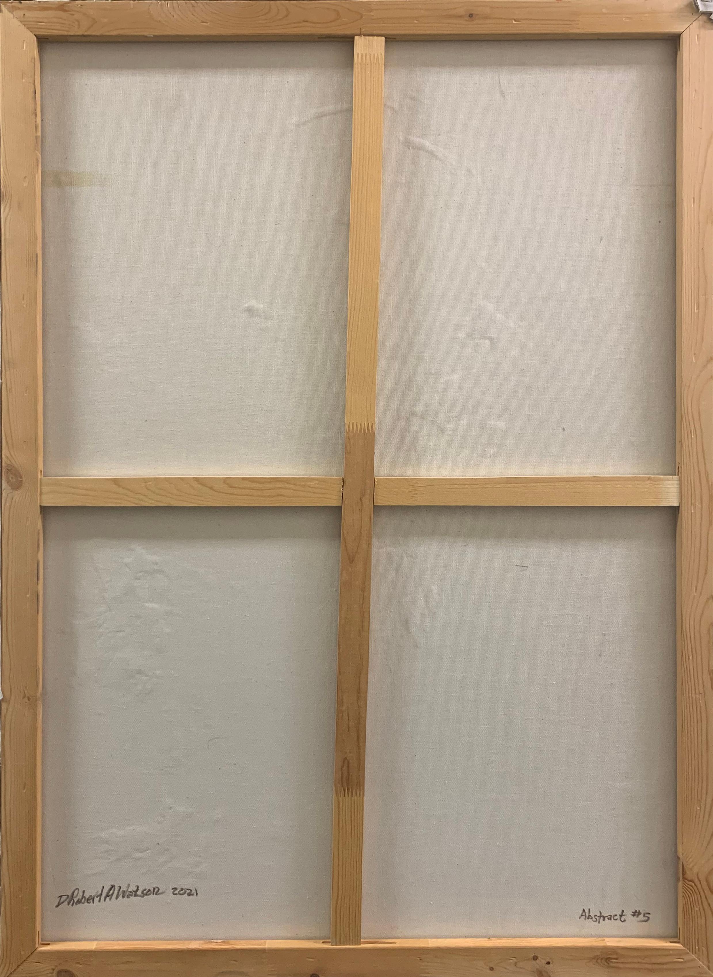 'Astratto', Santa Cruz, UCSC, LACMA, Astrazione della Baia, Olio di grandi dimensioni in vendita 3