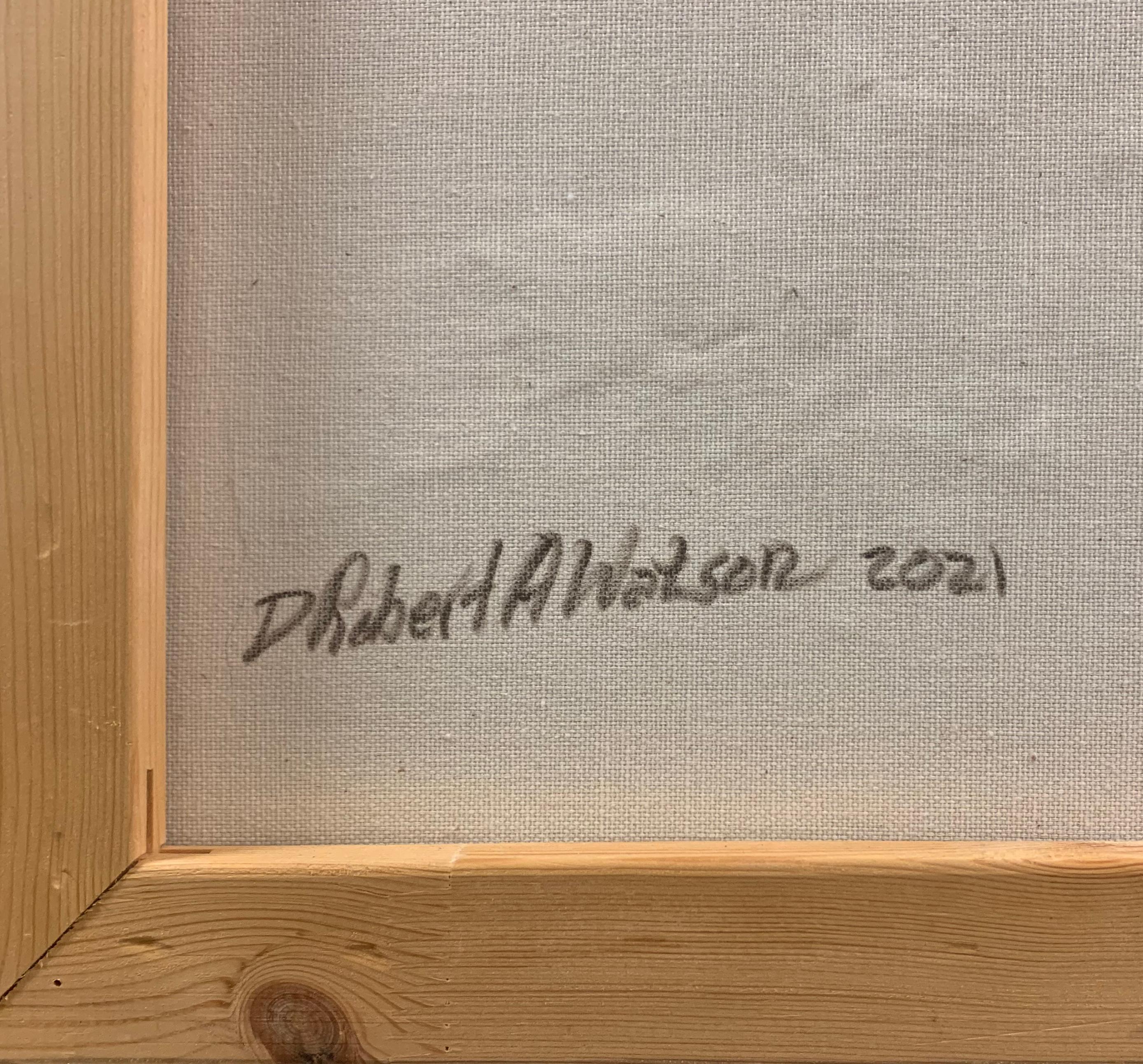« Abstract », Santa Cruz, UCSC, LACMA, Bay Area Abstraction, grande huile en vente 5