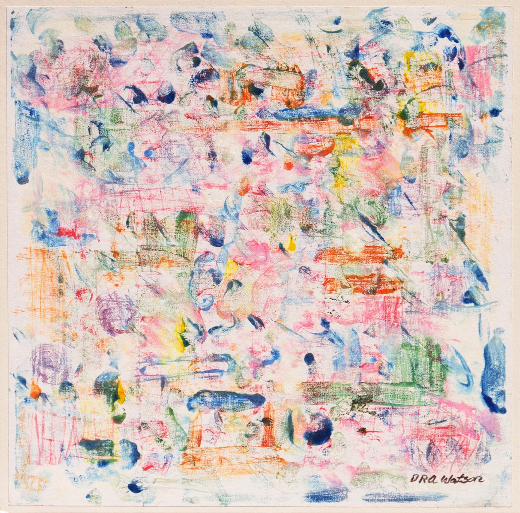 'Organic Abstract', Santa Cruz, Università della California, UCSC, LACMA - Painting di David R. A. Watson