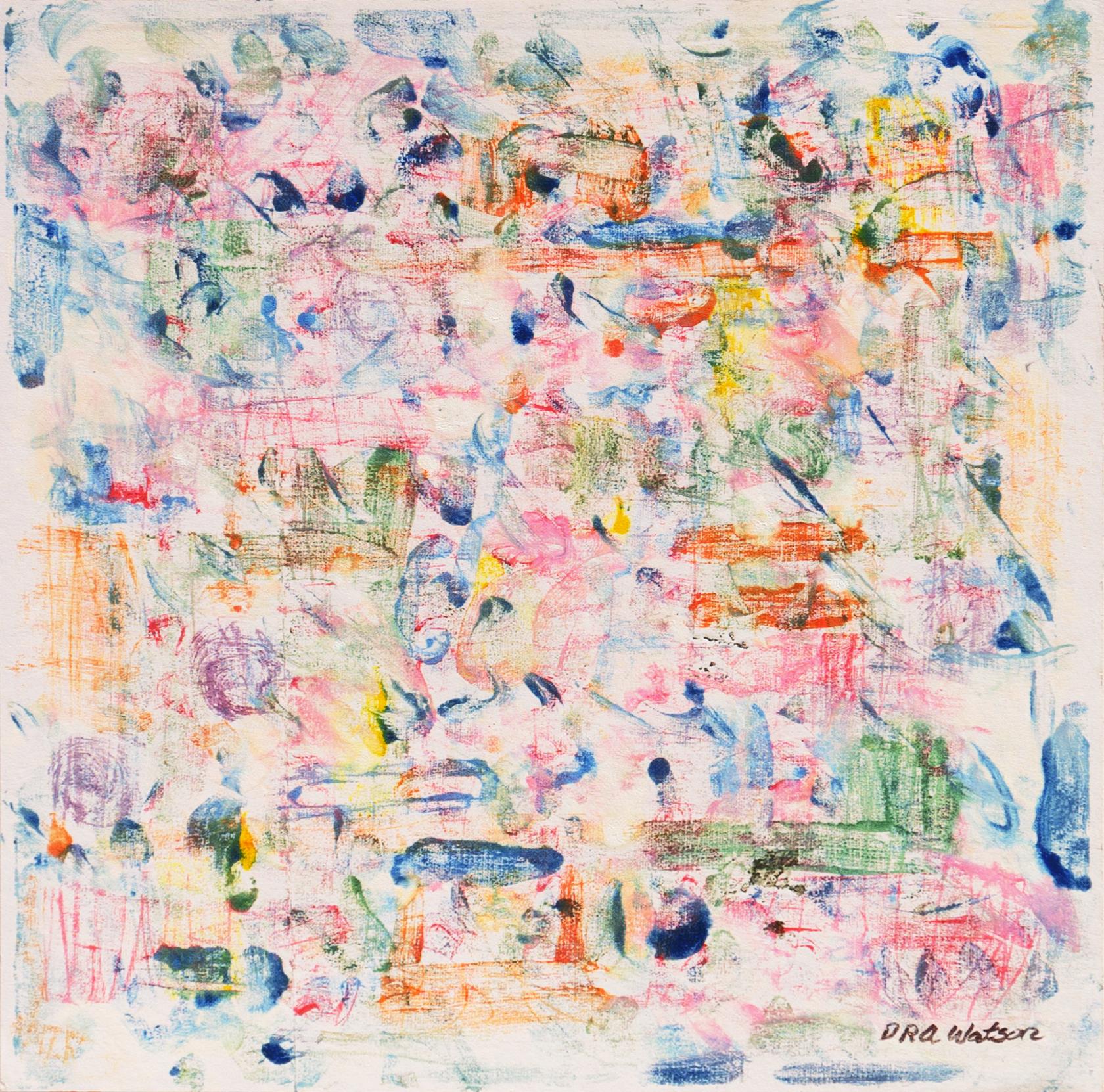 Abstract Painting de David R. A. Watson - 'Abstracto orgánico', Santa Cruz, Universidad de California, UCSC, LACMA