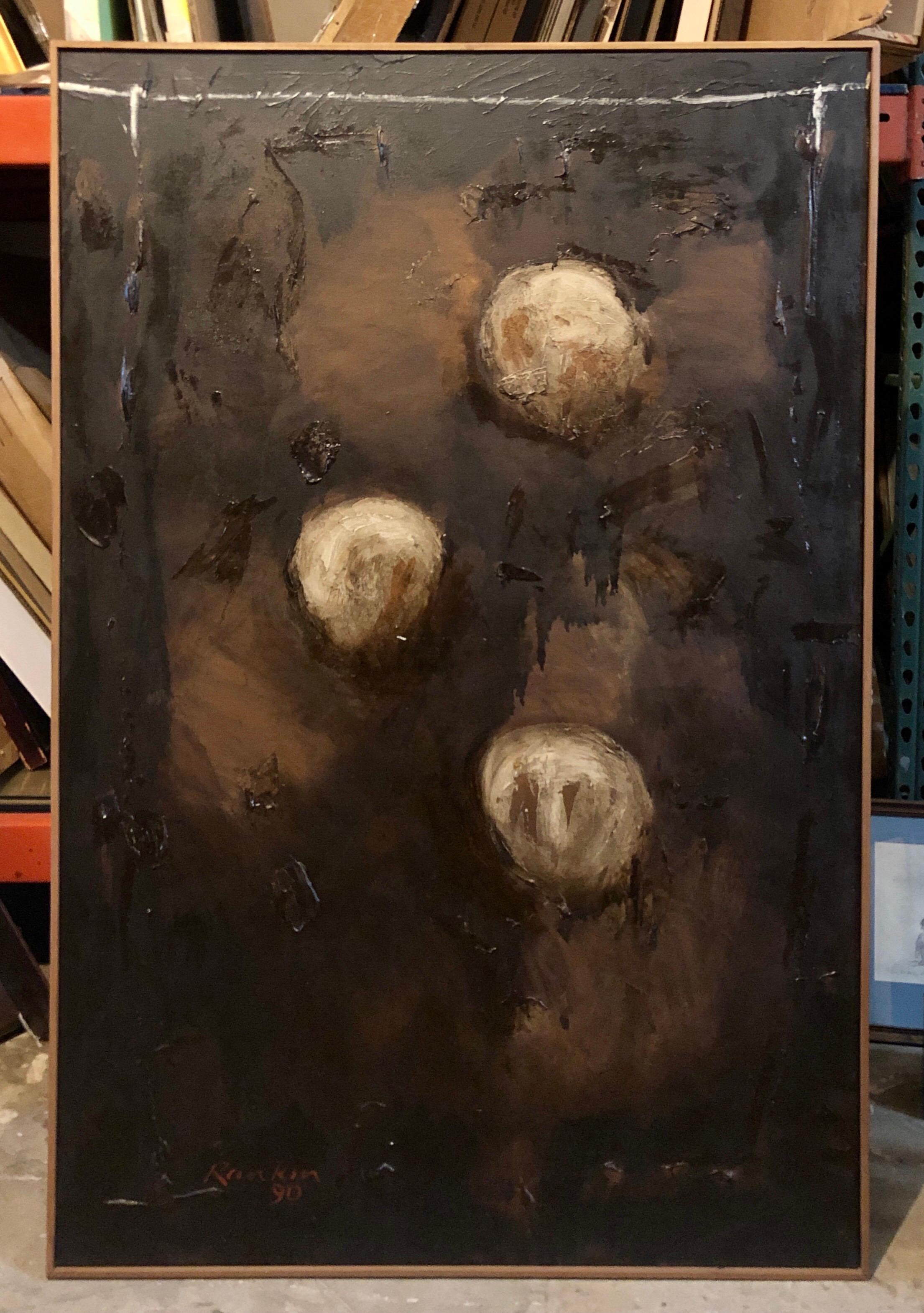 Pittura ad olio espressionista astratta australiana in vendita 9
