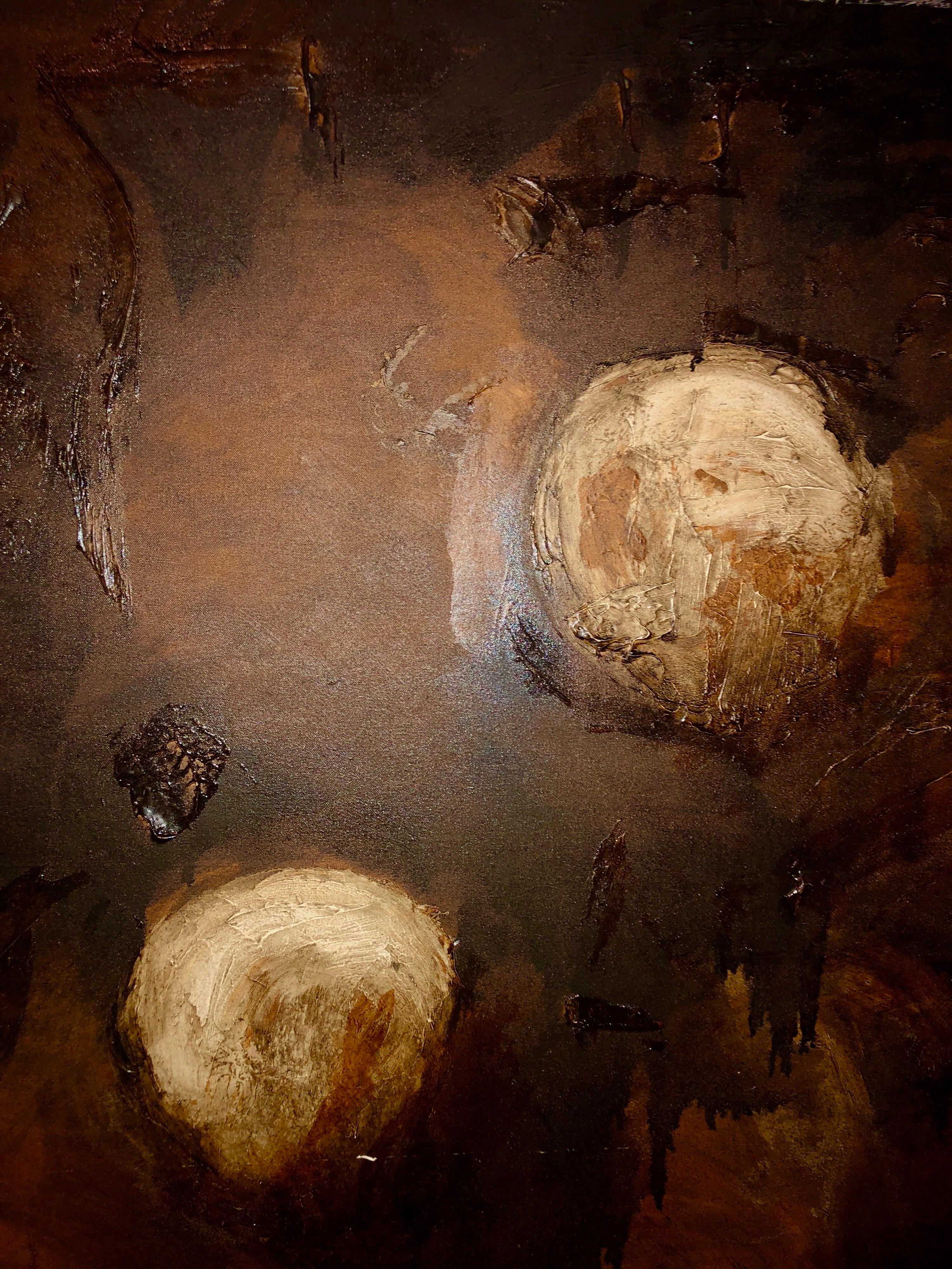 Pittura ad olio espressionista astratta australiana in vendita 2