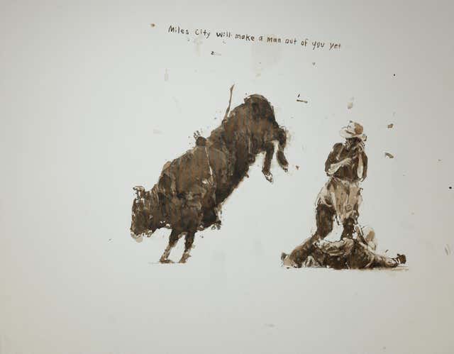 Bernard Labbe - 1950's Modernist/ Cubist Painting - Figures In The ...