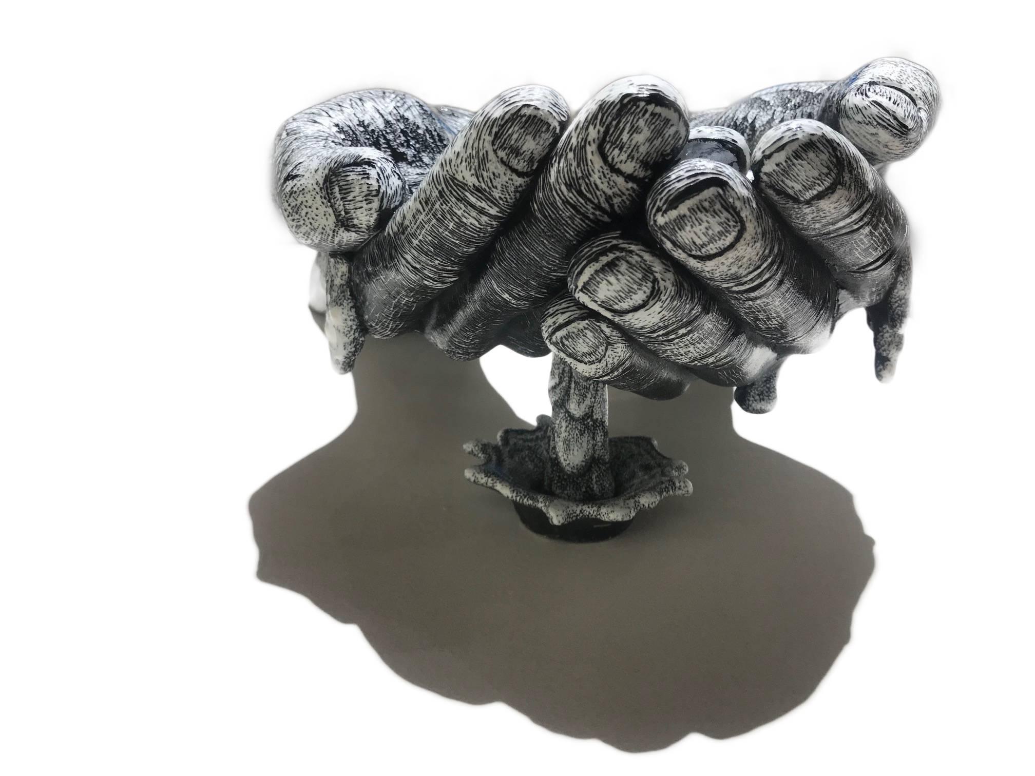 Incredible piece by David Regan.
Water Rights
Porcelain and underglaze
20