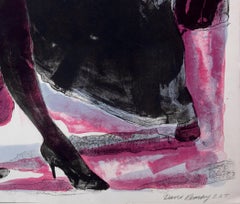 Untitled (Dancer red shoe)