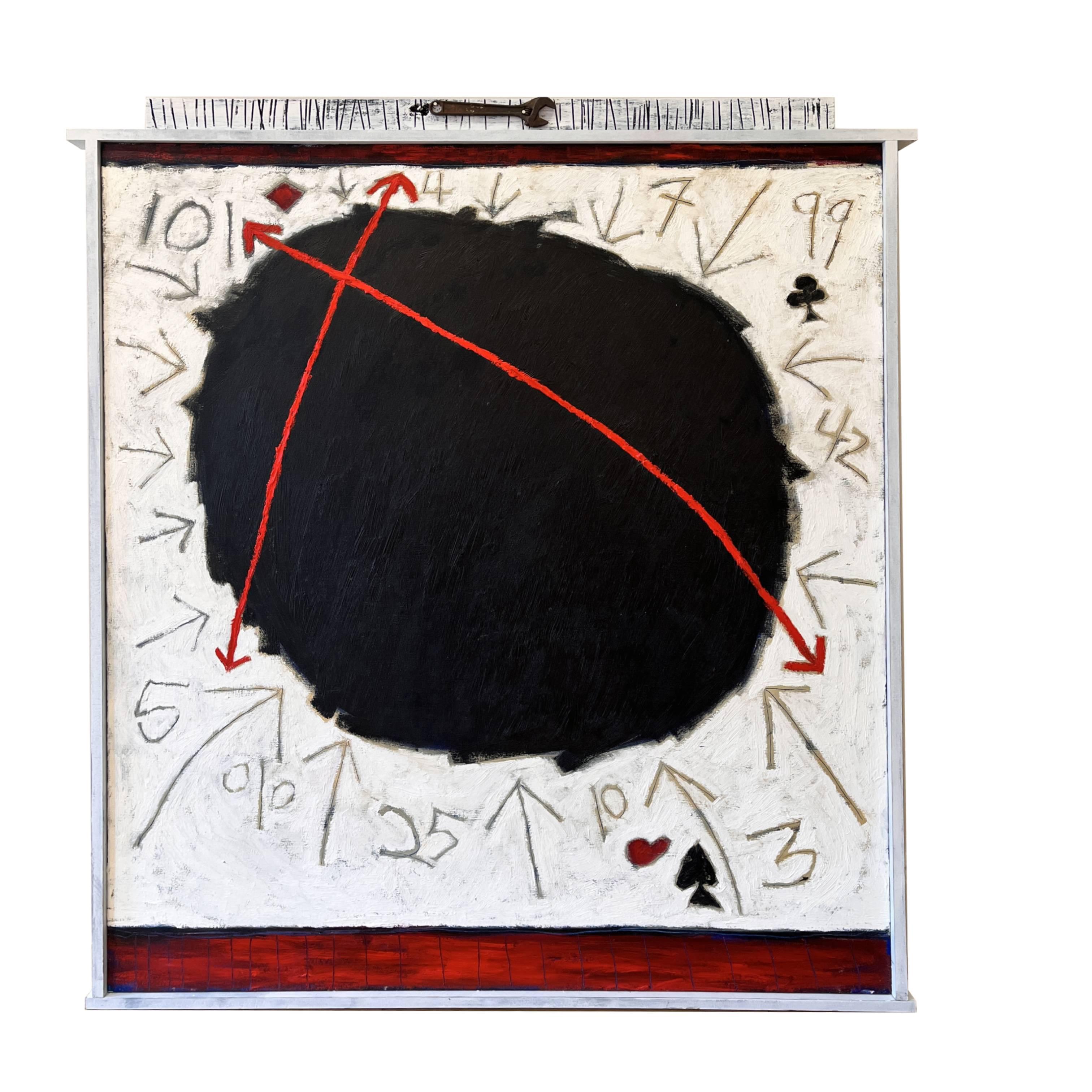 David Richardson Abstract Painting - Myth of Progress (AI) No. 1