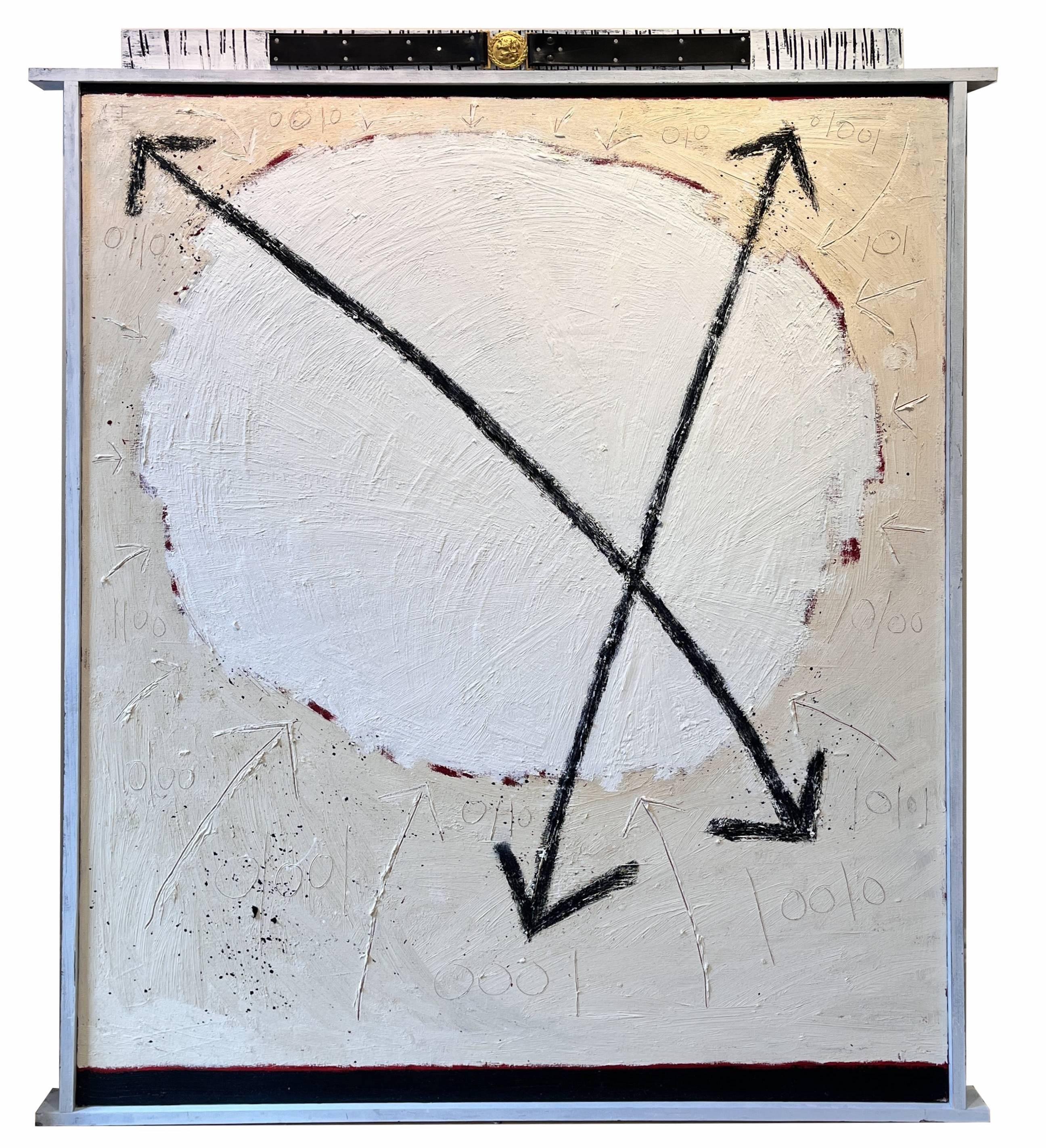 David Richardson Abstract Painting - Myth of Progress (AI) No. 2