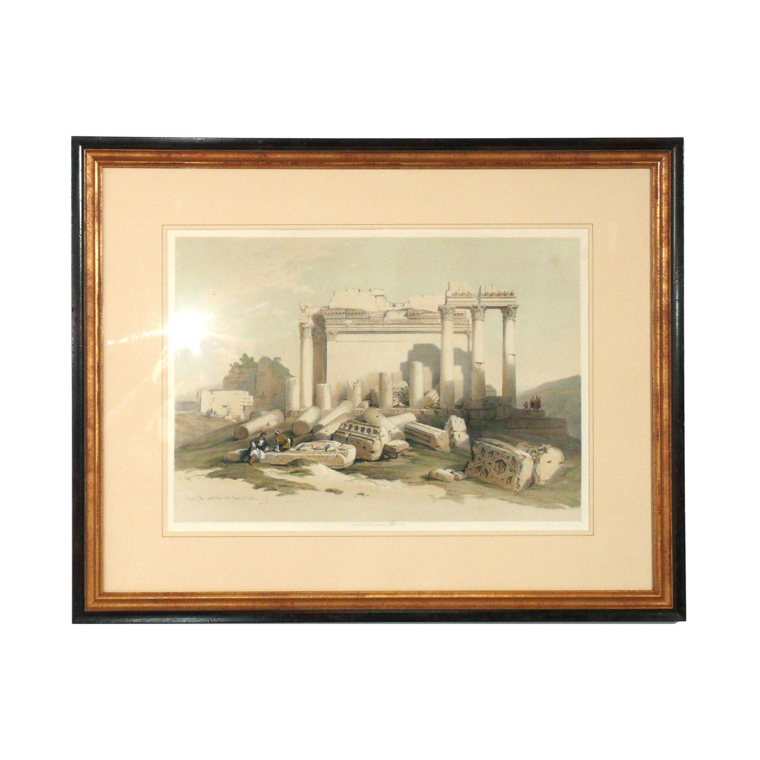 David Roberts Egypt Lithographs Hand Colored For Sale 7
