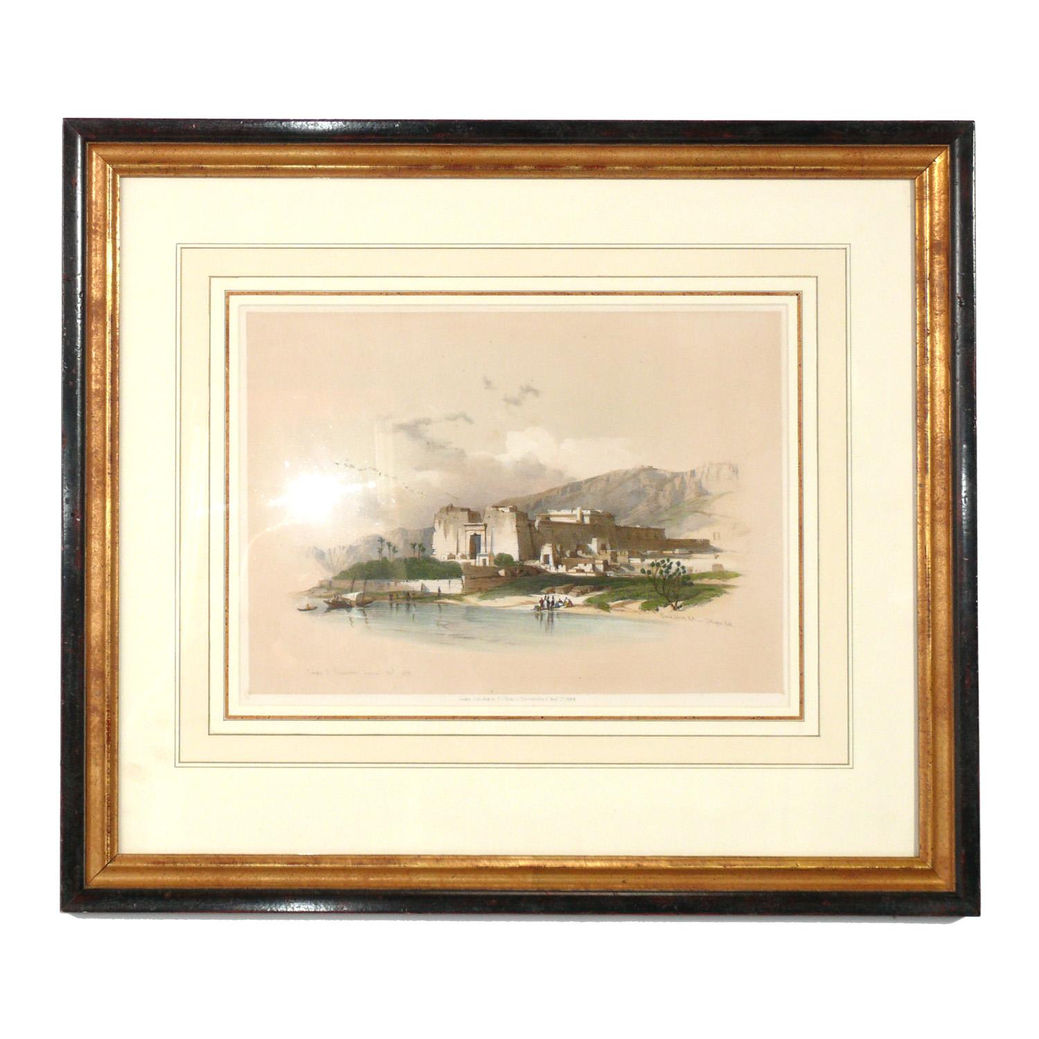 David Roberts Egypt Lithographs Hand Colored  For Sale 8