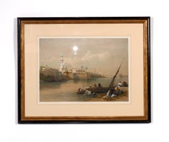 David Roberts Egypt Lithographs Hand Colored