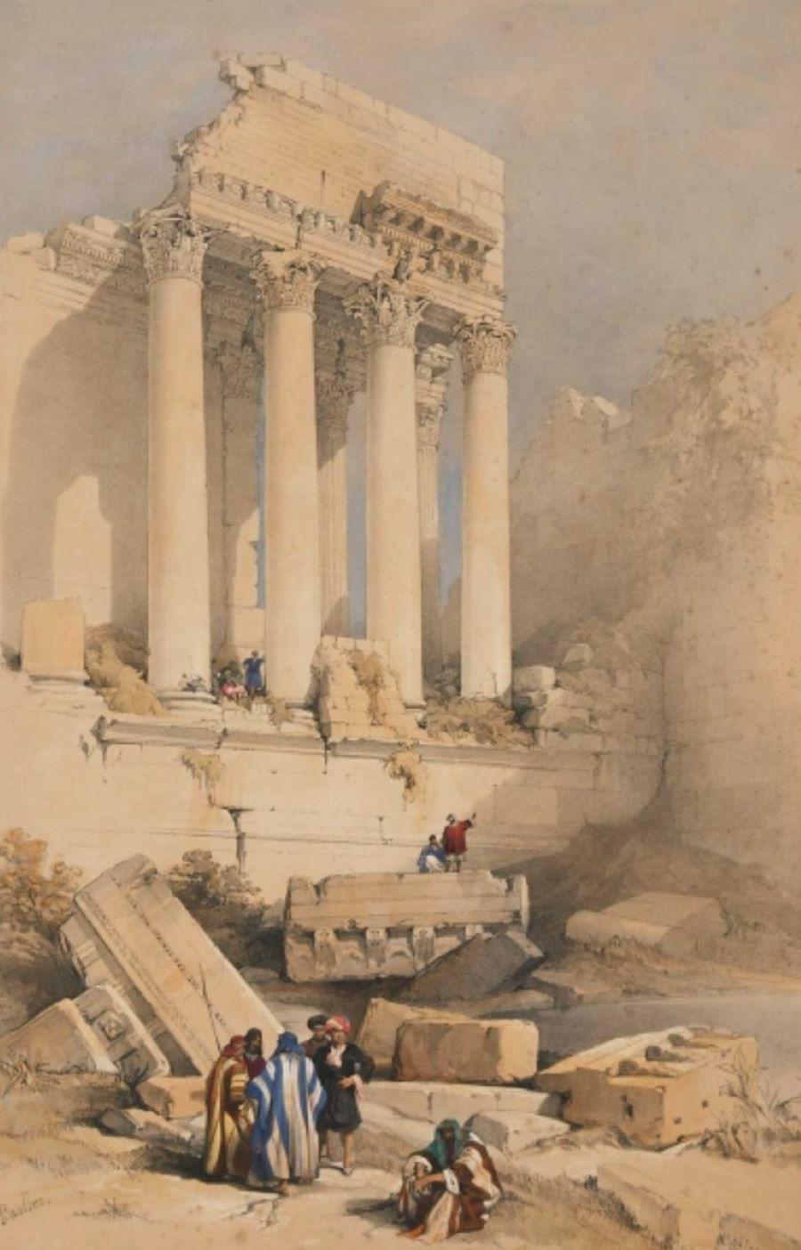 Baalbec, Portico occidentale