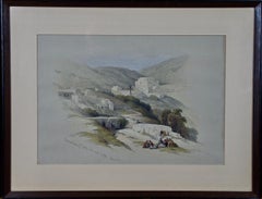  "Christian Church of St. George": A Framed 19th C. Lithograph by David Roberts