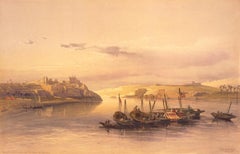 Vista general Asouan y la isla de Elefantina