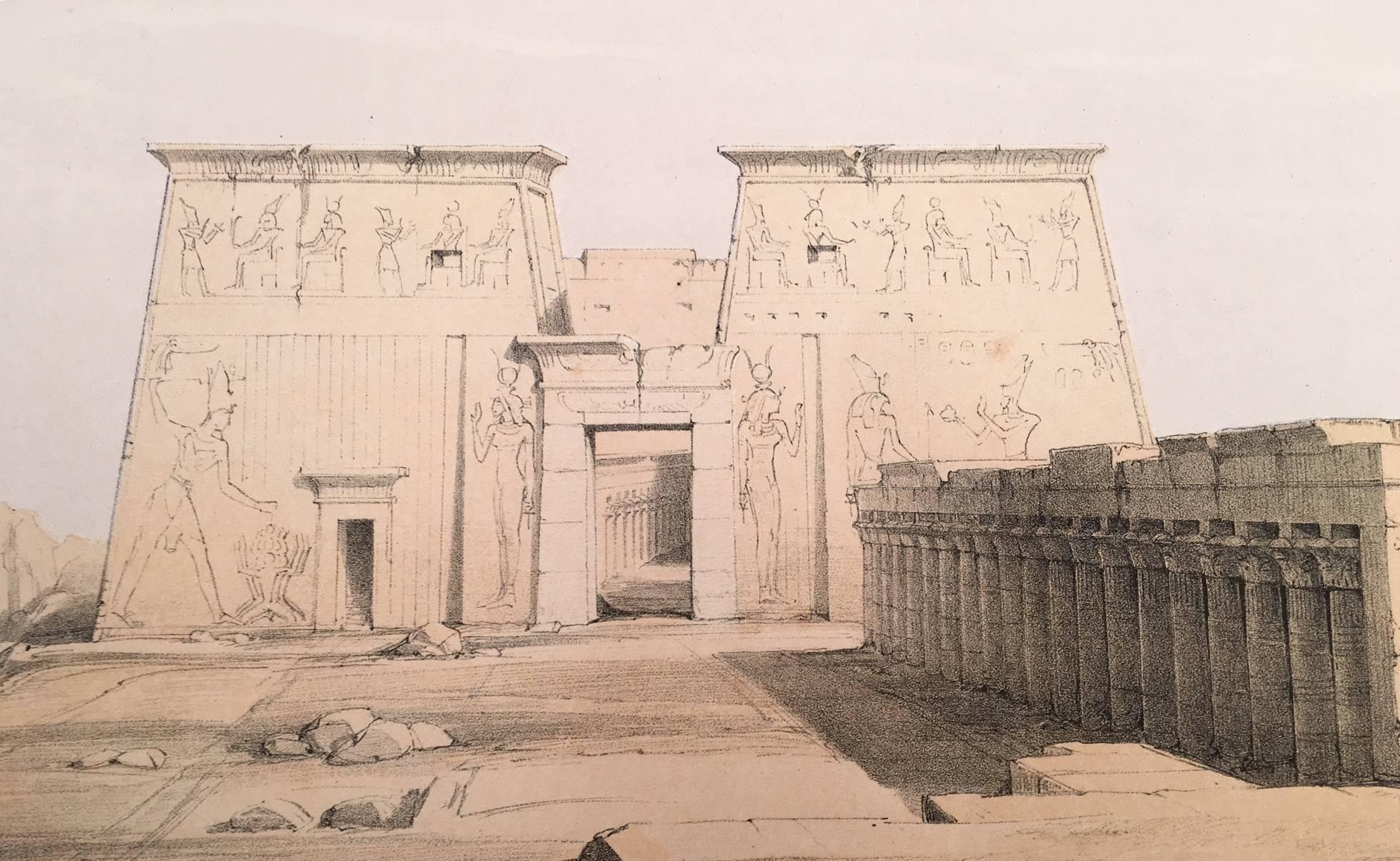 Grand Approach to The Temple of Philae -- Nubia 1