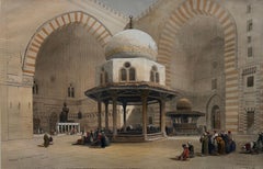 Intérieur de la mosquée du sultan Hassan