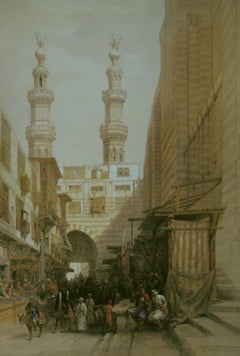 Minaret & Grand Entrance of the Metwaleys, Cairo