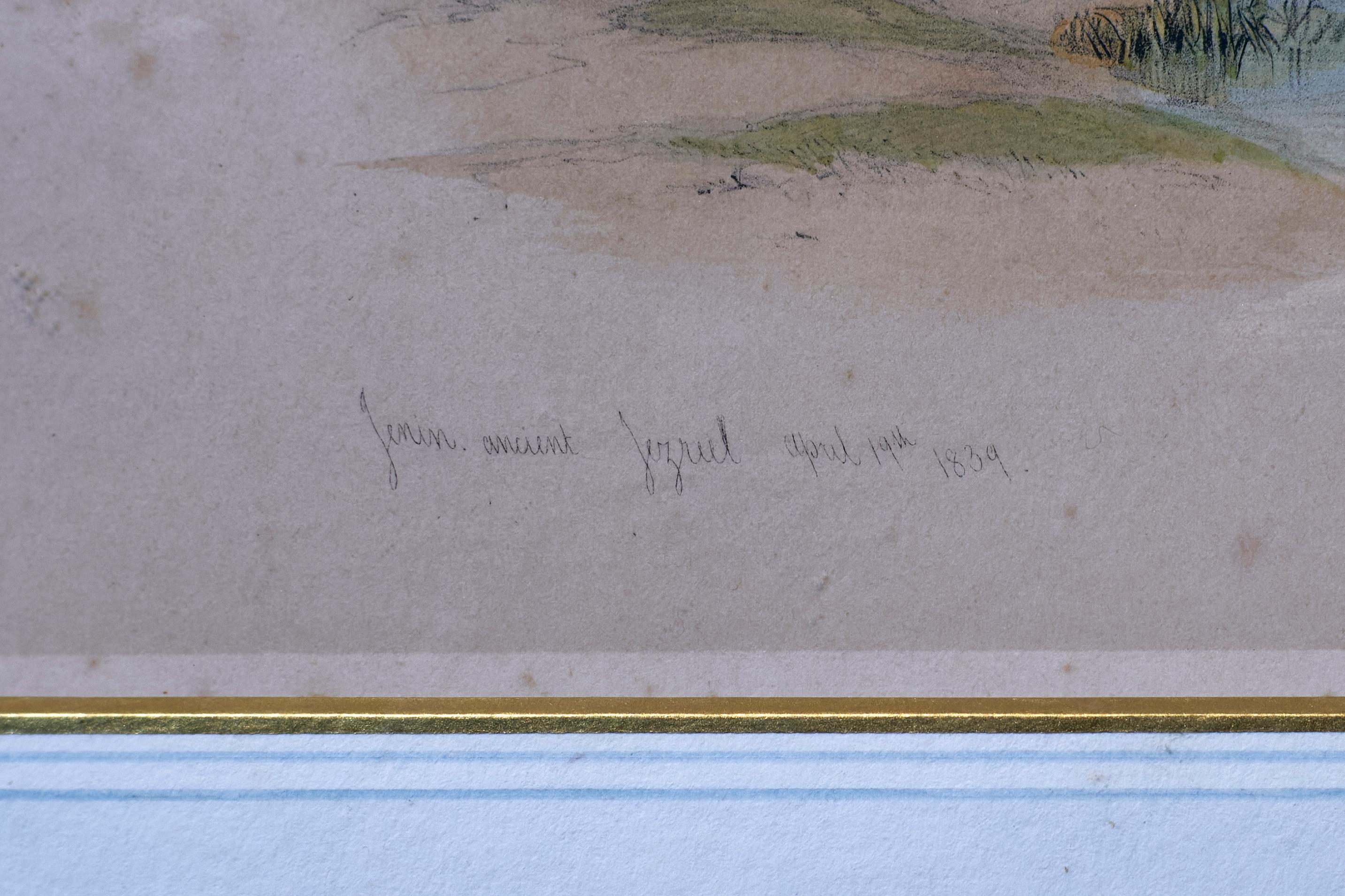 Pair of 19th C Hand Colored Engravings by David Roberts 9