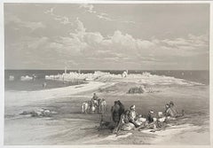 San Juan de Acre. Litografía de David Roberts sobre Tierra Santa, 1843.