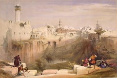 Antique The Pool of Bethesda- Jerusalem