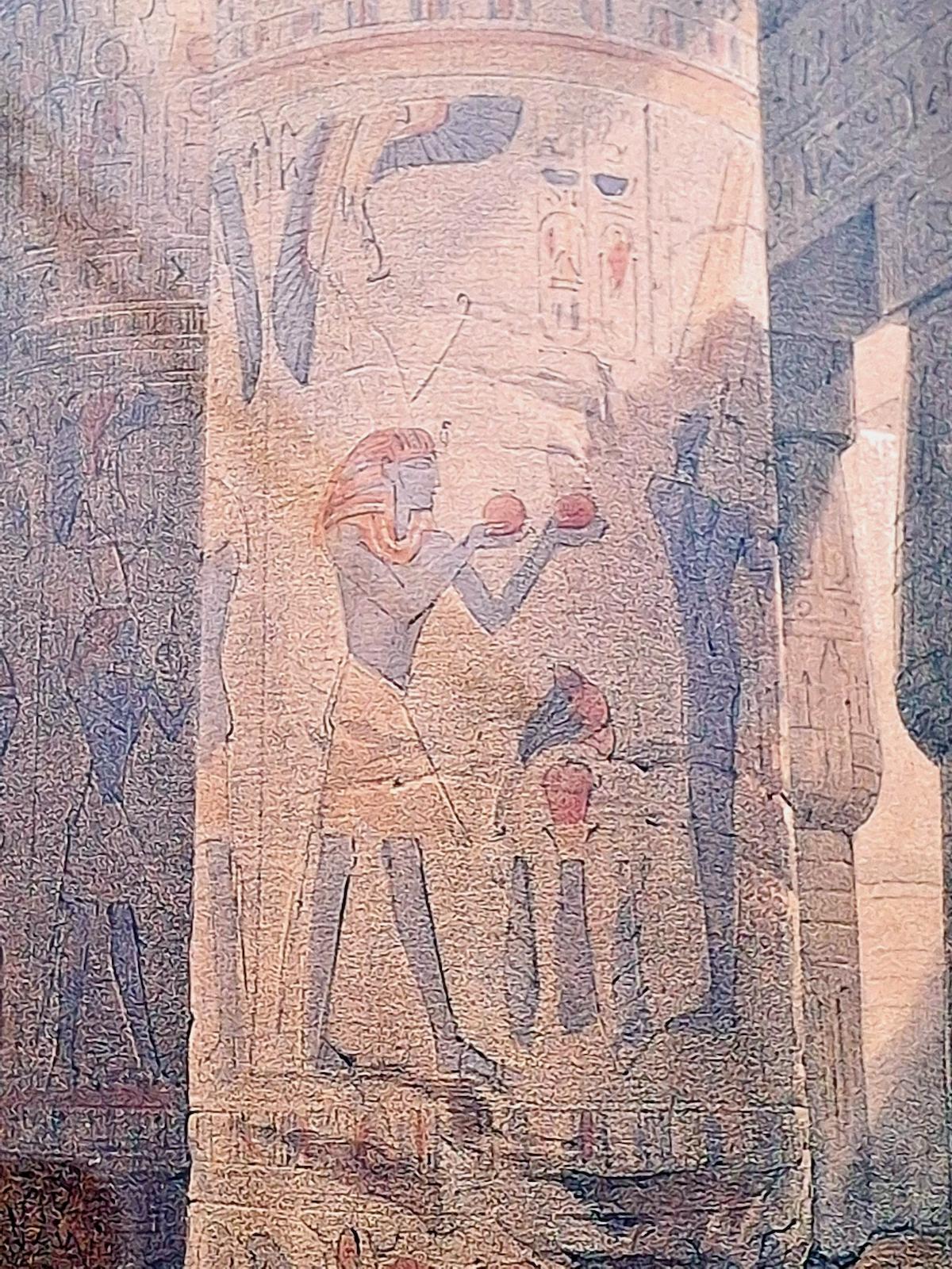 Diese Lithografie mit dem Titel 