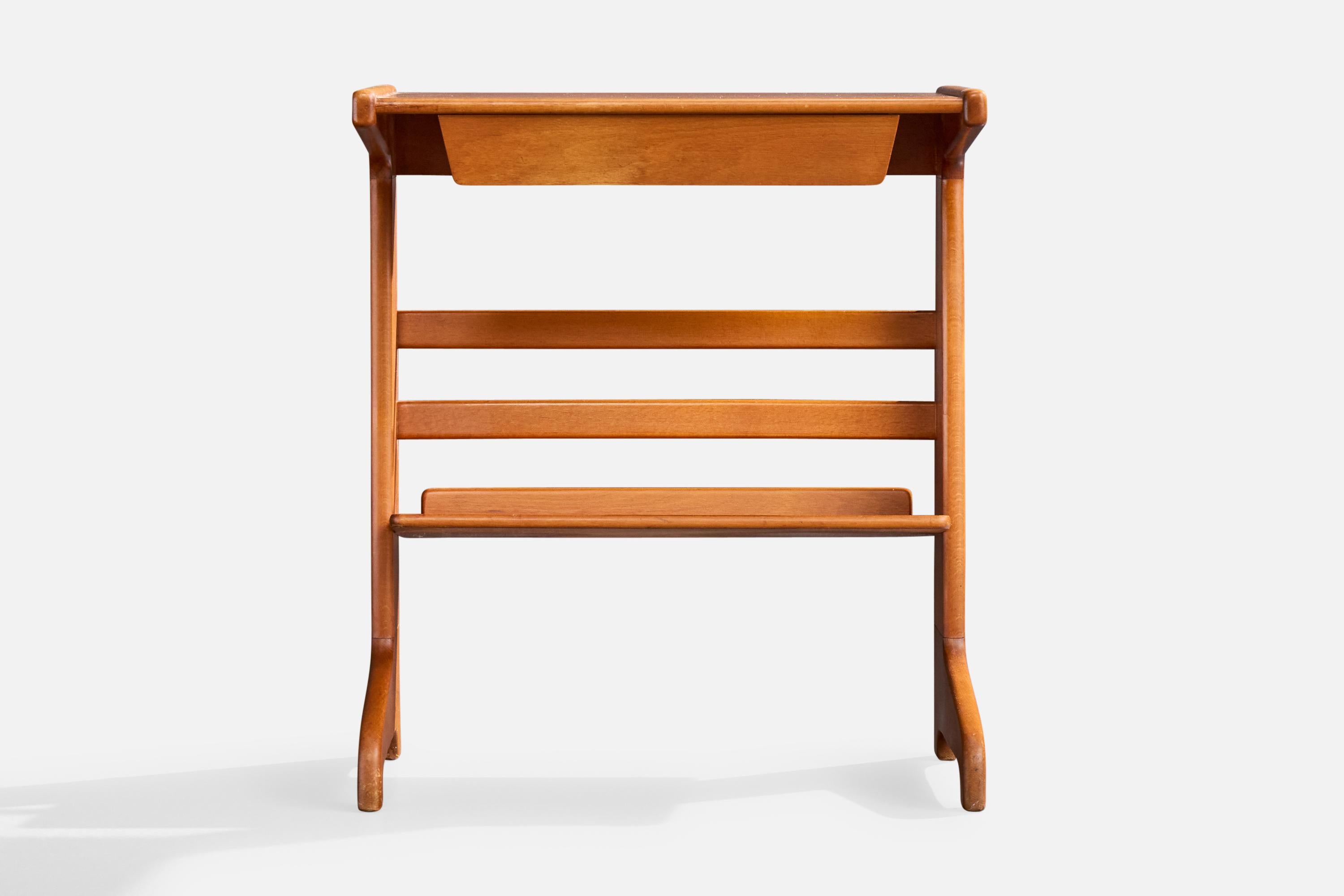 David Rosén, Nachttische, Teak, Schweden, 1950er Jahre im Angebot 1