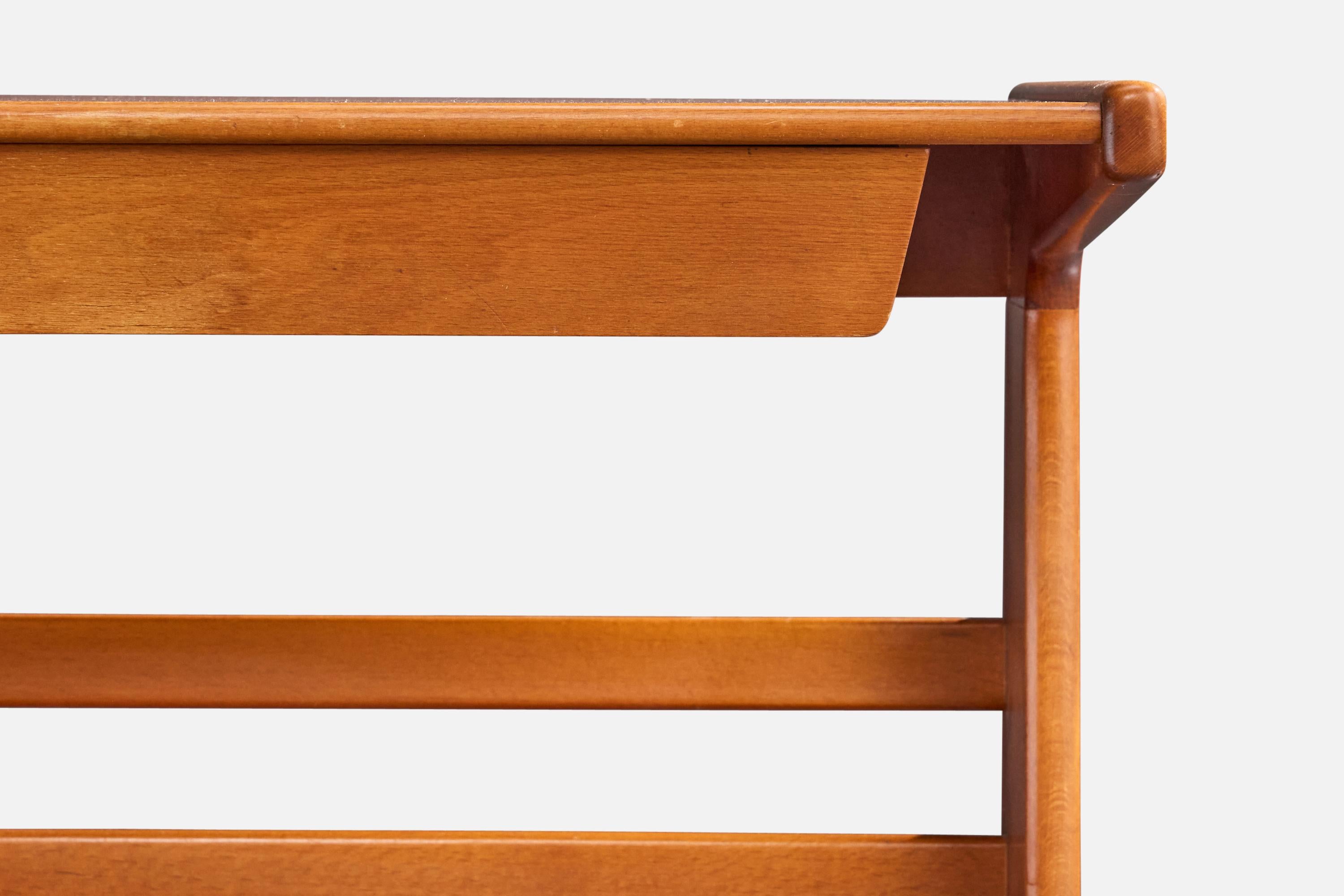 David Rosén, Nachttische, Teak, Schweden, 1950er Jahre im Angebot 2
