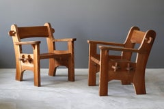 David Rosn, Rare fauteuil de salon amovible, Nordiska Kompaniet, Suède, années 1940