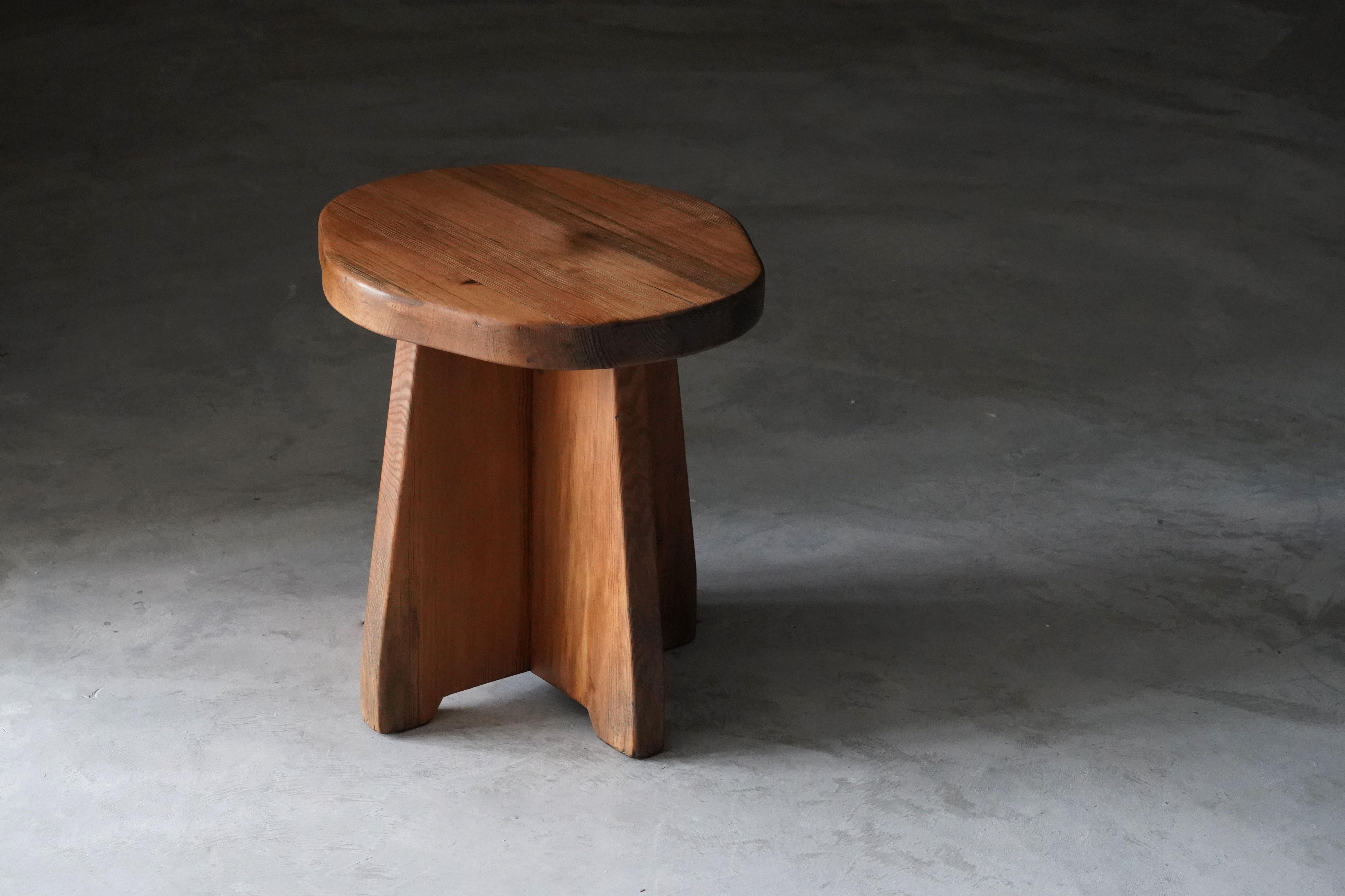 A rare stool or side table designed by David Rosén, possibly model 