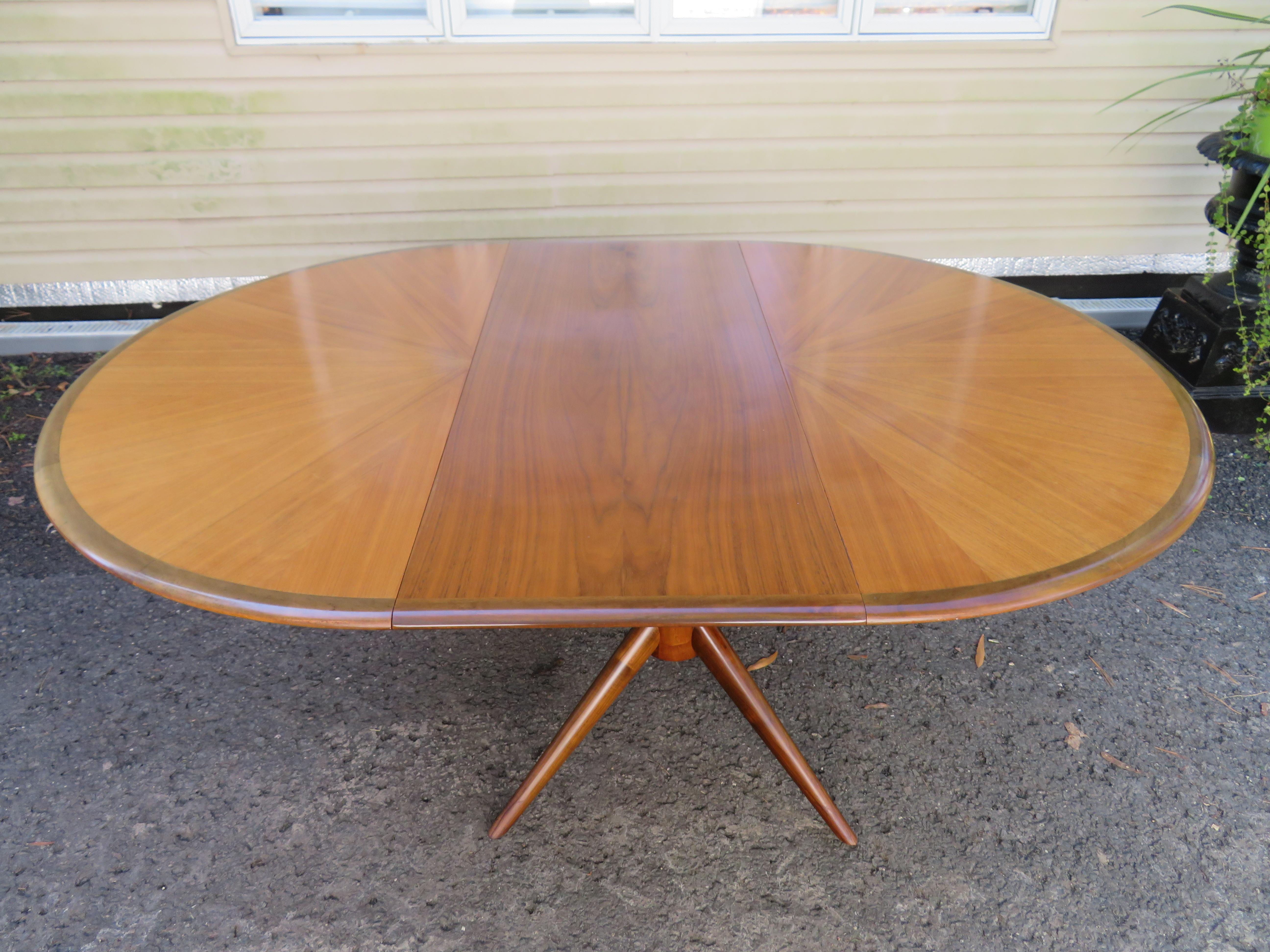 David Rosén Sputnik Base Dining Table Produced by Nordiska Kompaniet, Sweden For Sale 4