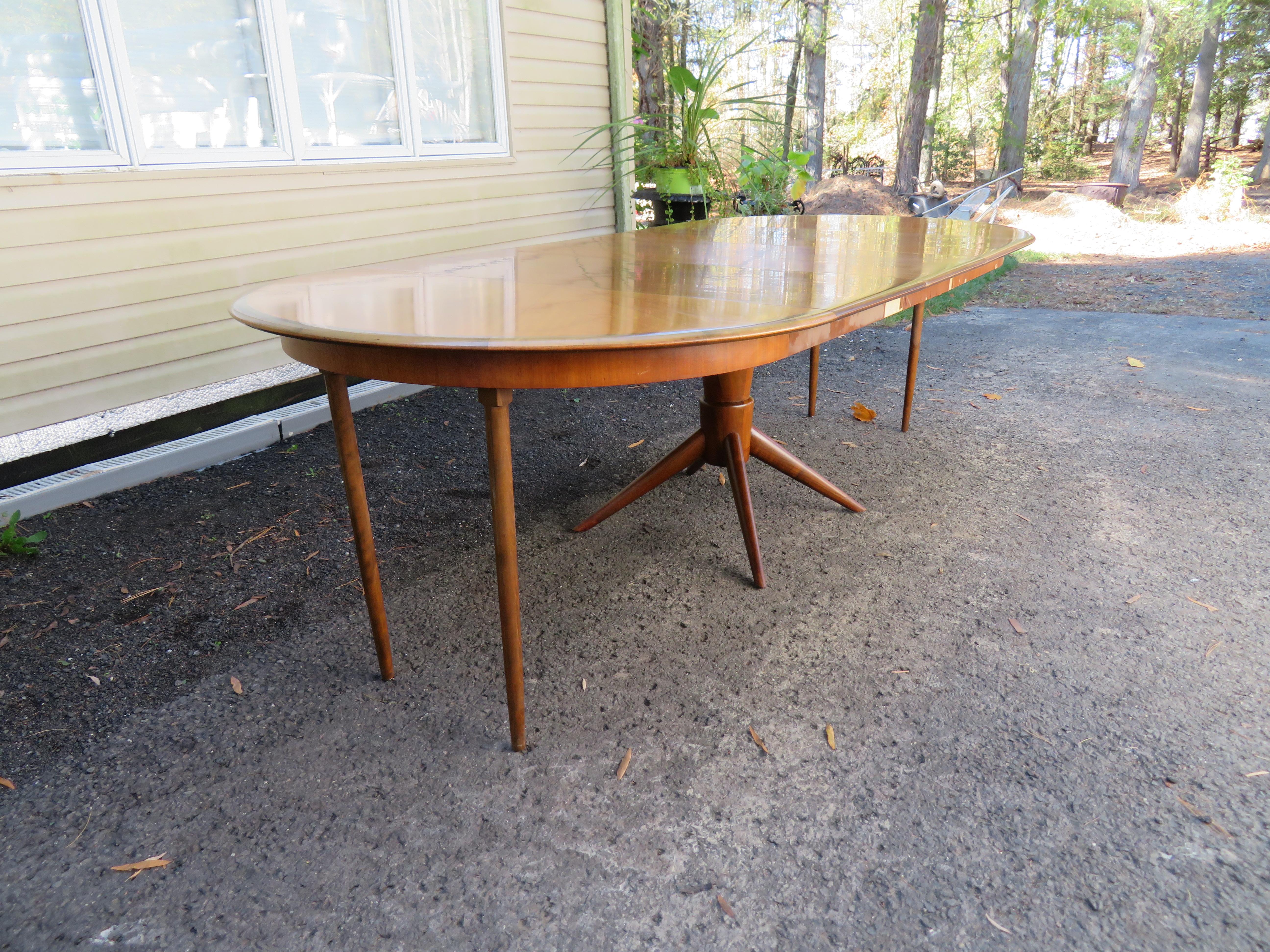 David Rosén Sputnik Base Dining Table Produced by Nordiska Kompaniet, Sweden For Sale 6