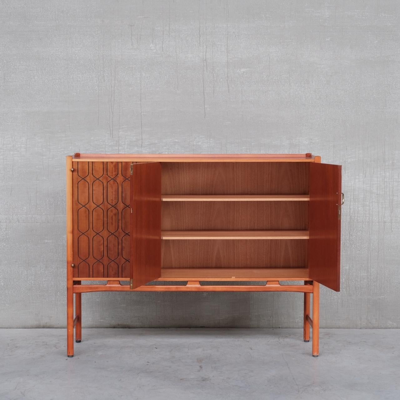David Rosen Swedish Mid-Century Cabinet 'Napoli' Model 1