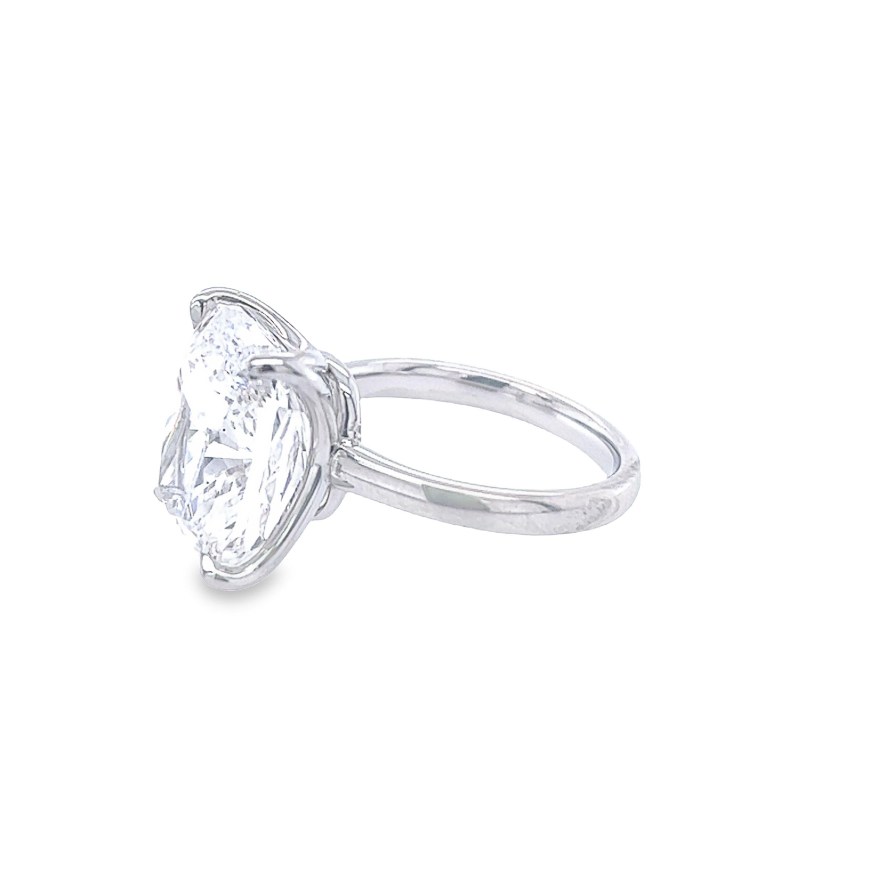 Rosenberg Diamonds & Co. 10.00 carat Cushion cut G color VS2 clarity is accompanied by a GIA certificate. This gorgeous cushion cut is full of brilliance and it is set in a handmade platinum setting designed by David Rosenberg.

Love this diamond