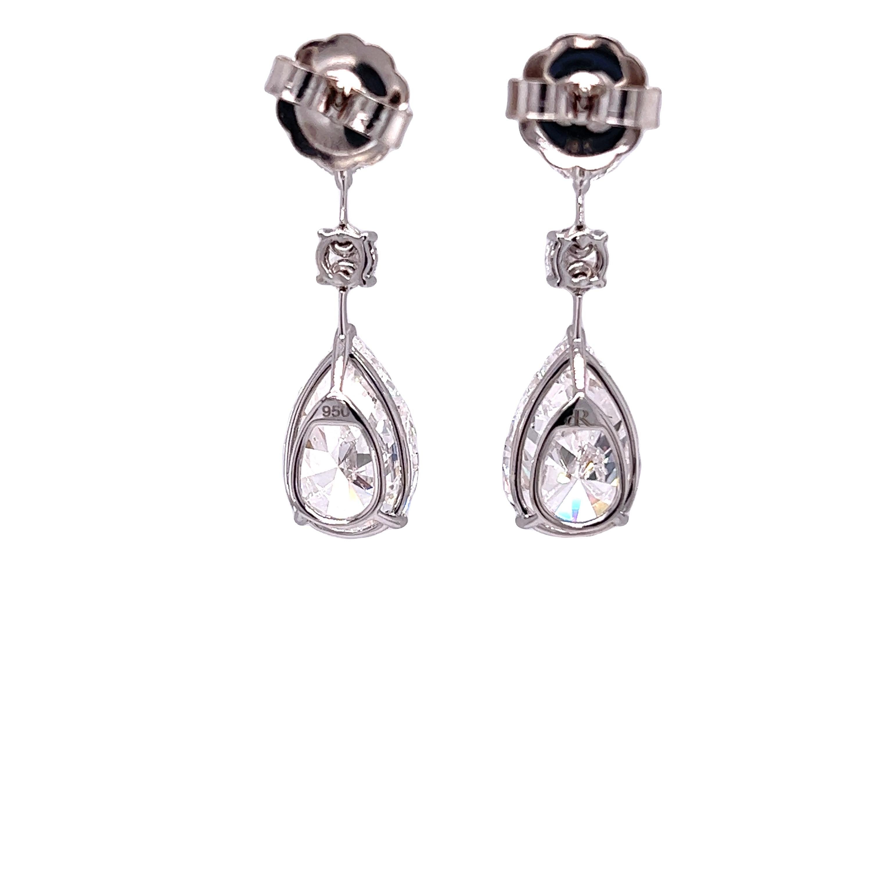 flawless diamond earrings