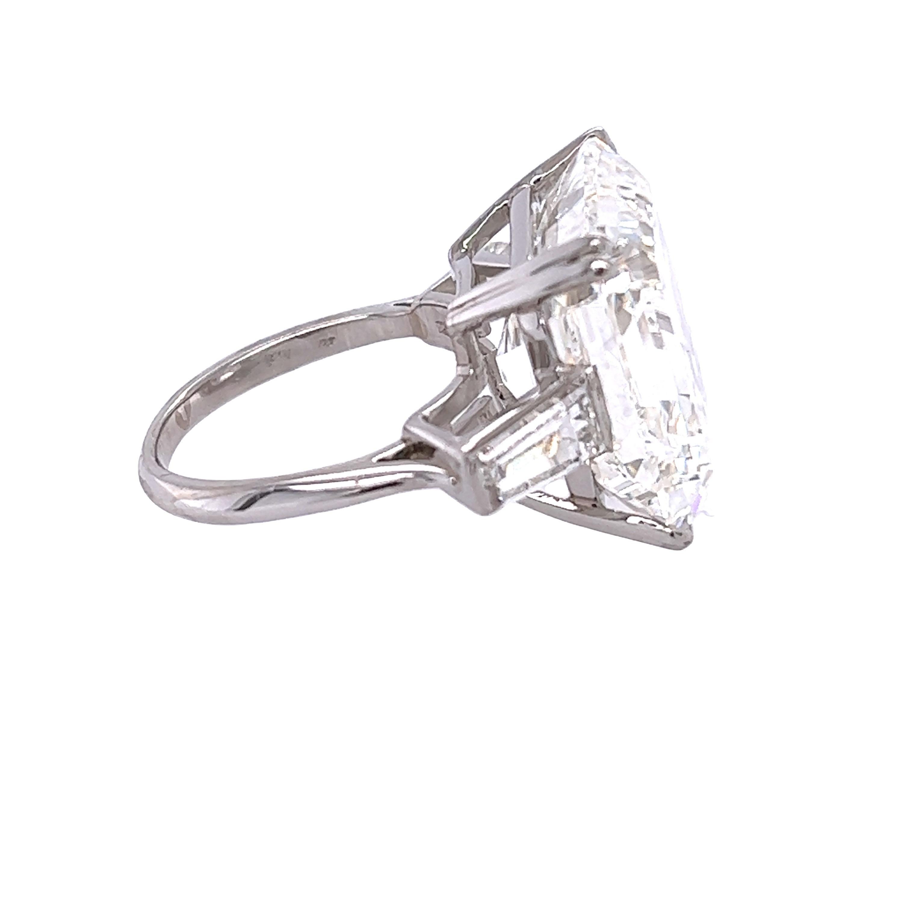 5 carat asscher cut diamond ring