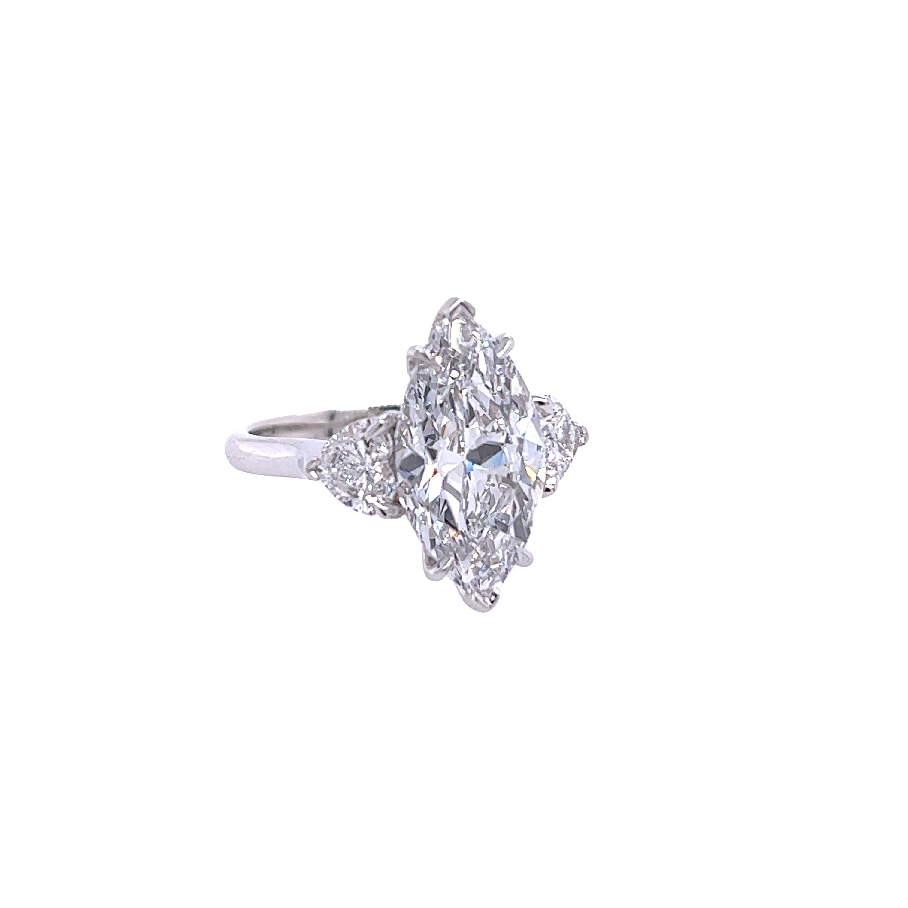 marquise cut engagement ring