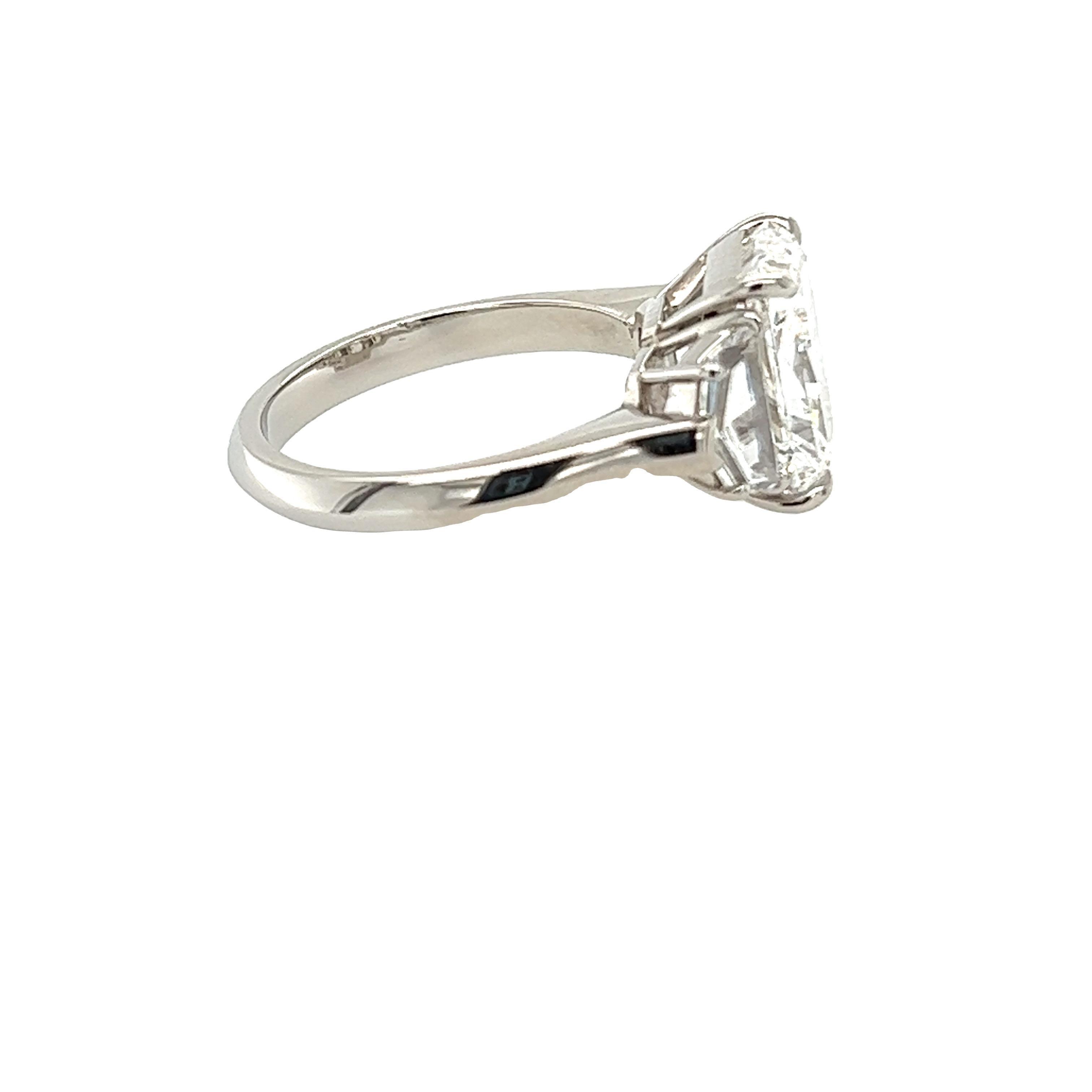 5 carat radiant cut diamond ring