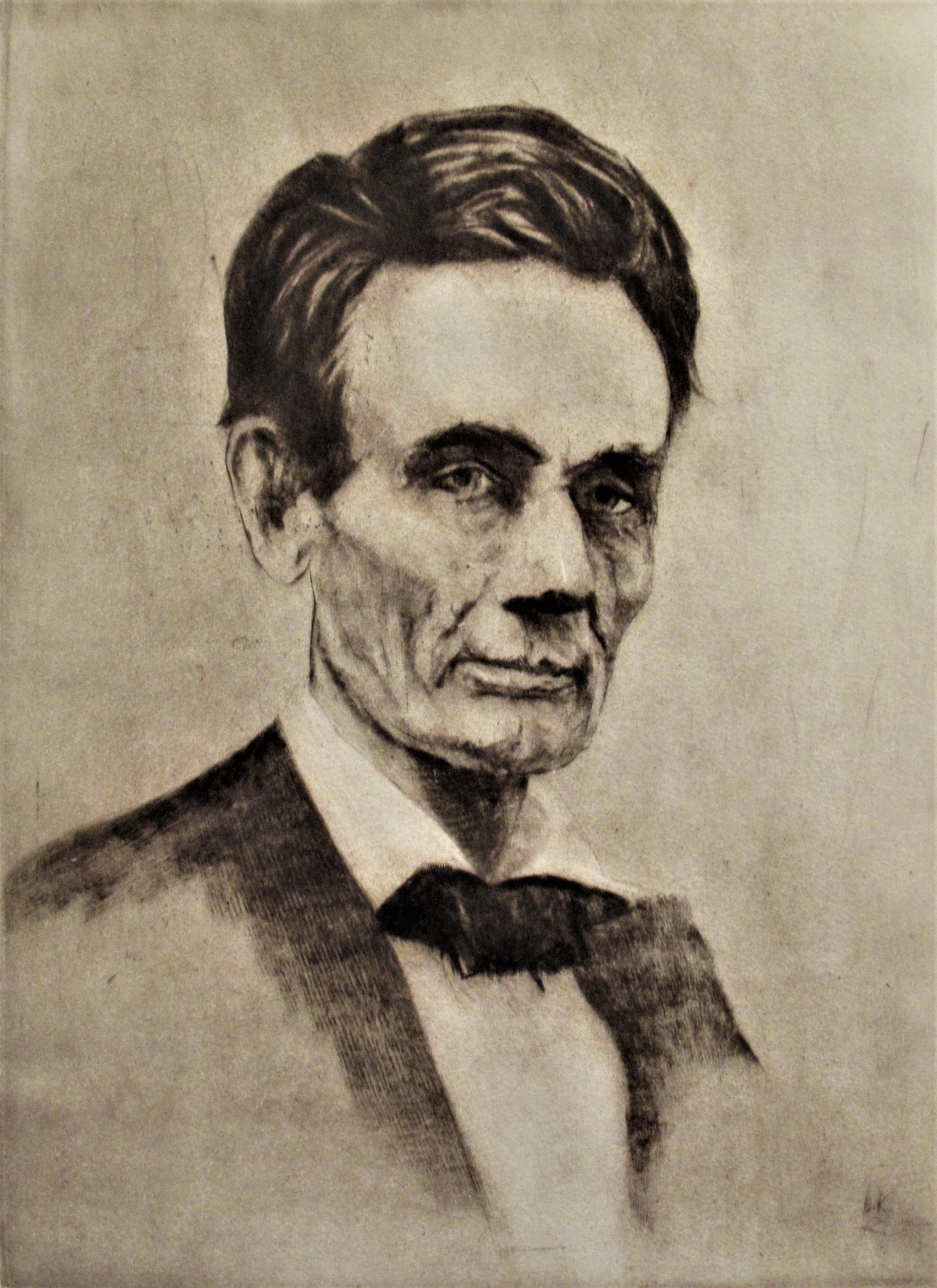 Abraham Lincoln - Print by David Rosenthal