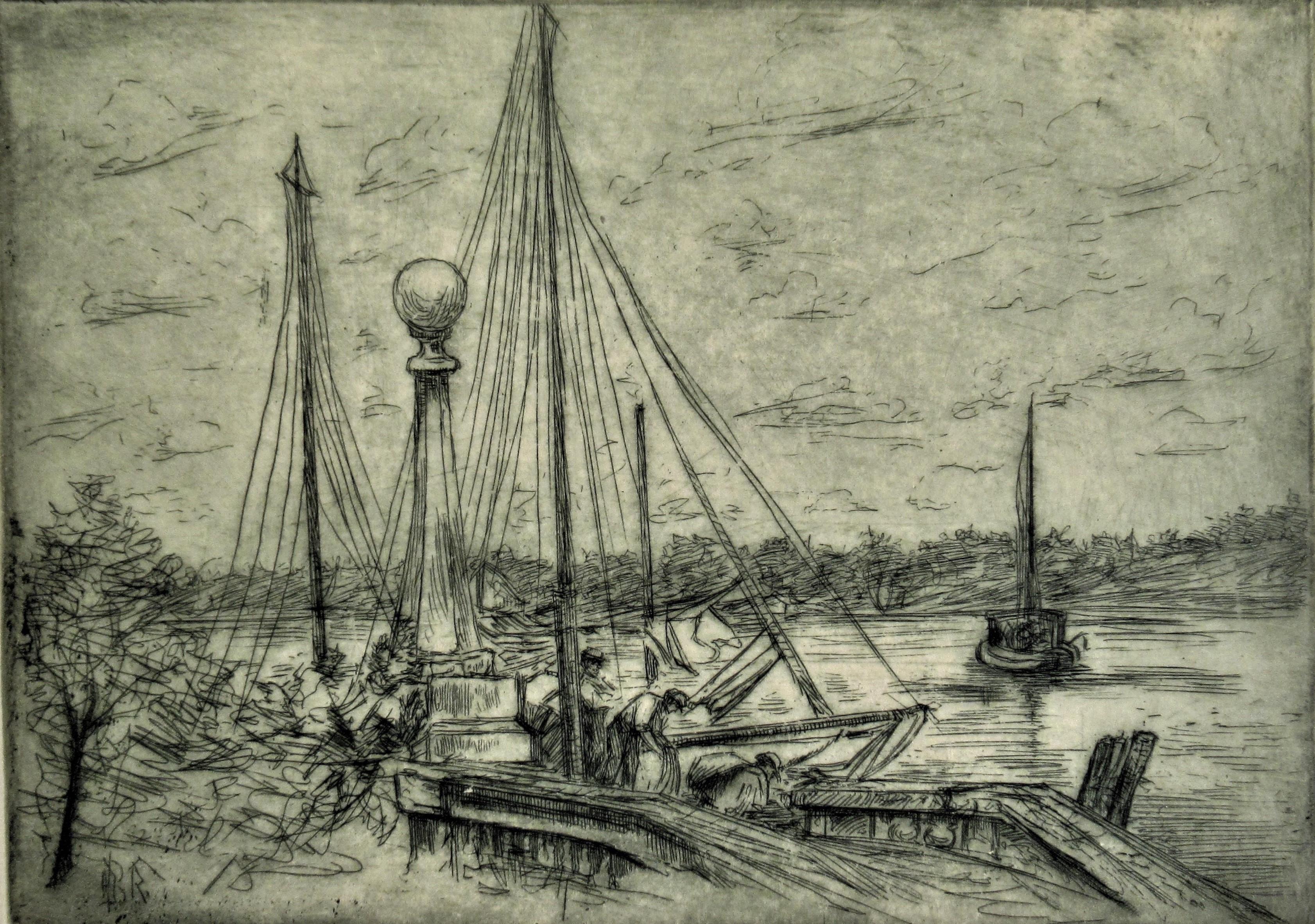 Bay Harbor - Print by David Rosenthal