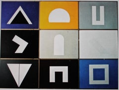 David Roth „Negative Archetypes“ 9 Serigrafien 2001