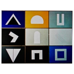 David Roth "Negative Archetypes" 9 Serigraphs 2001