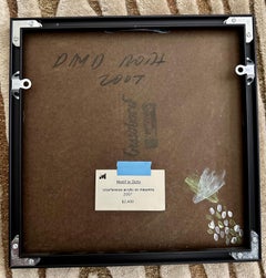 David Roth Original Acrylic Painting on Masonite "Motif in Dots"