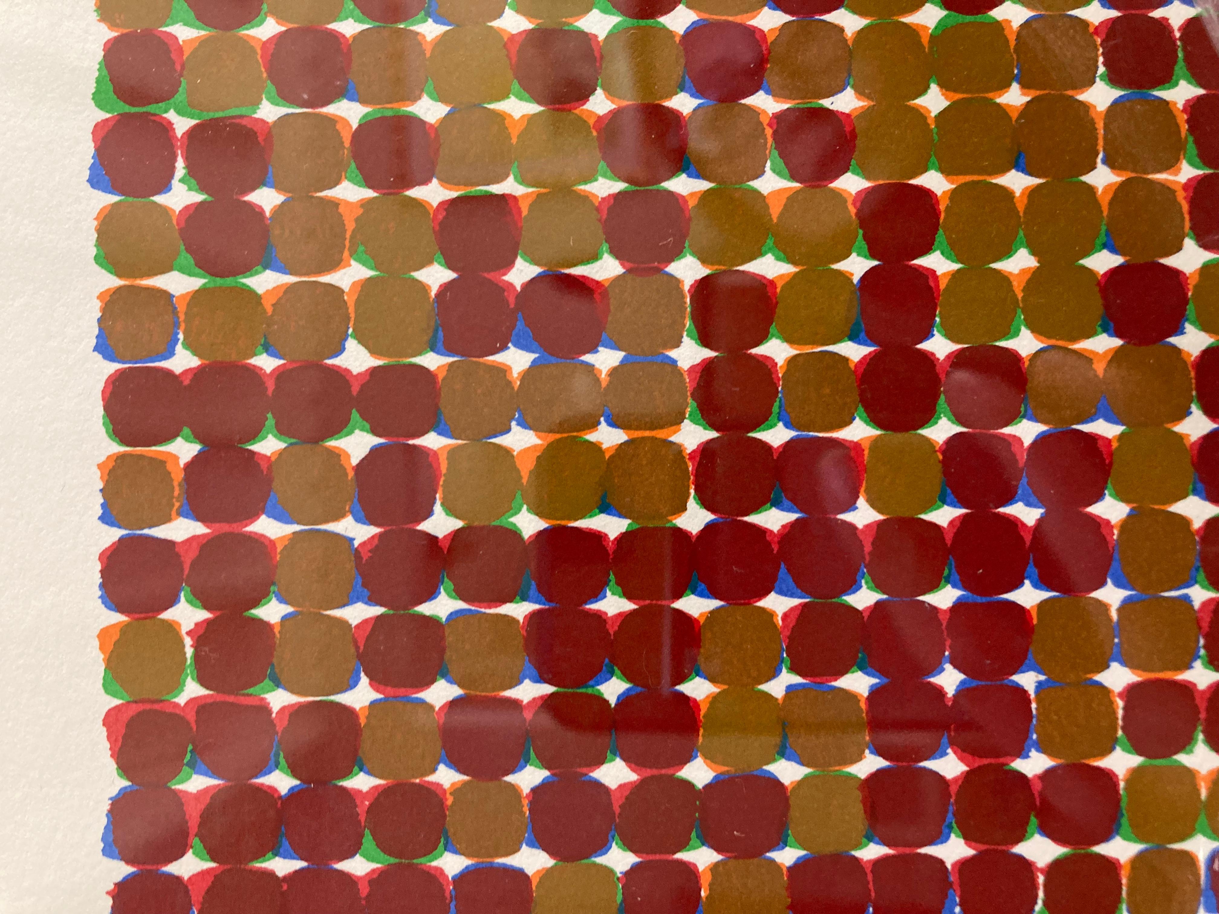 David Roth Untitled 1, signé, édition limitée, impression abstraite géométrique en vente 5