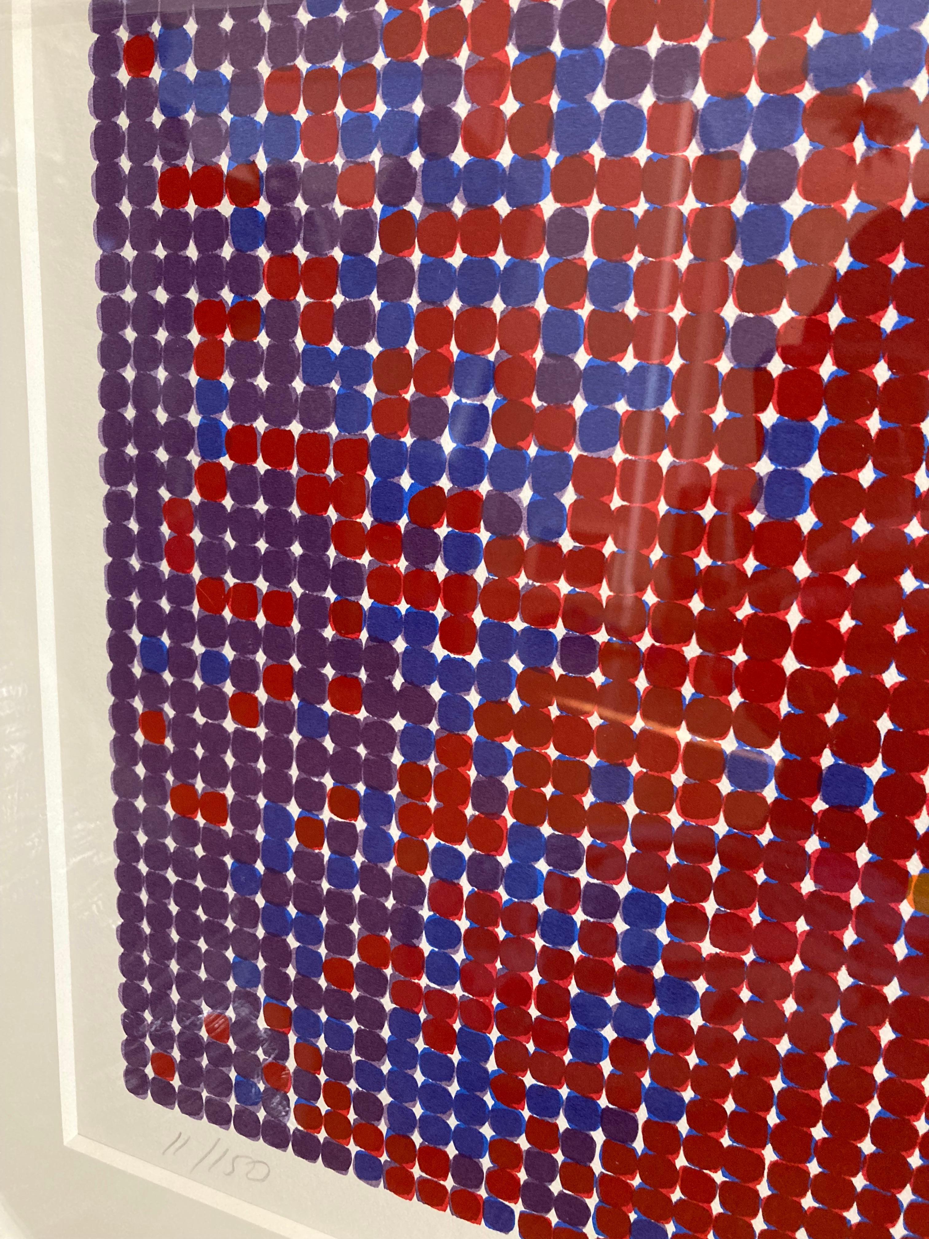 David Roth Untitled 1, signé, édition limitée, impression abstraite géométrique en vente 6